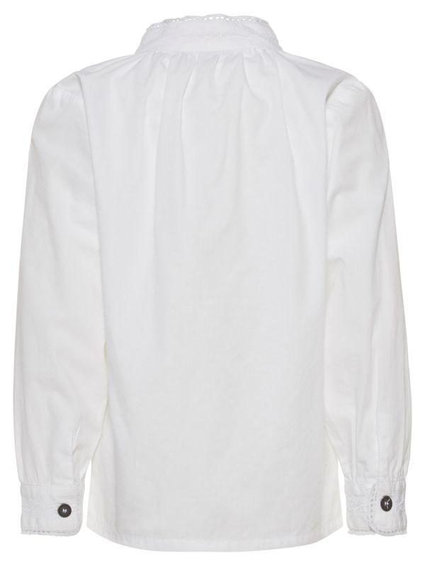 NmfTerina ls shirt - Bright White