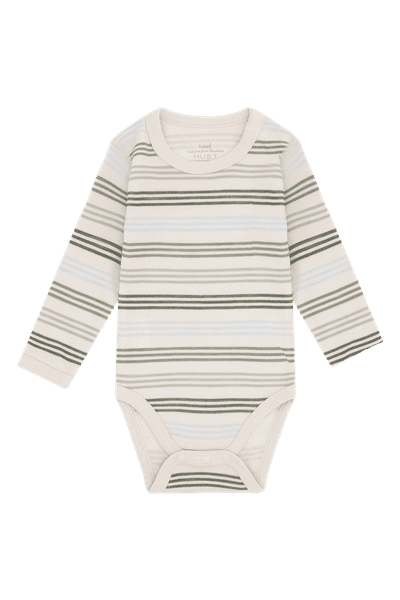 Hovedbilde Hust&Claire Baloo 3 Stripes ull/bambus body - ...