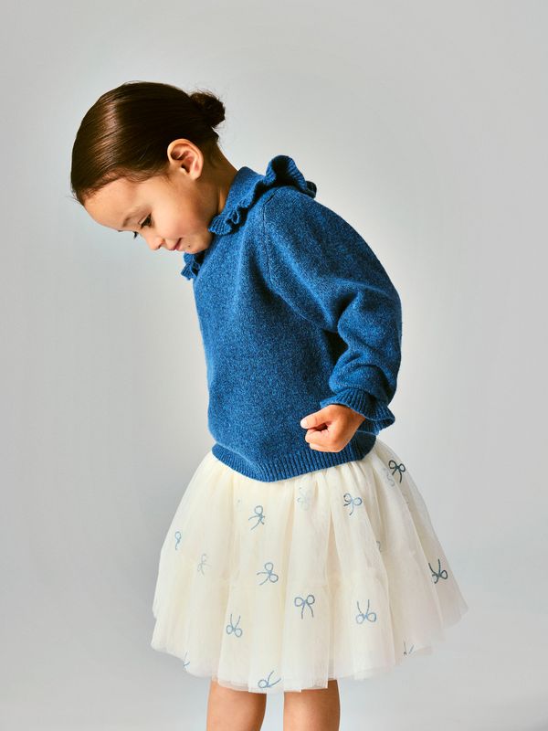 Name It Kira Tulle Skirt - Antique White VINTAGE INDIGO