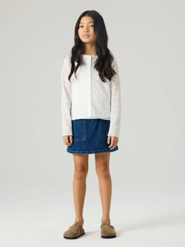 Name It  Frinna Cardigan - Bright White
