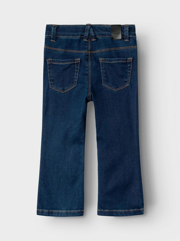 NmfSalli bootcut jeans - Dark Blue Denim