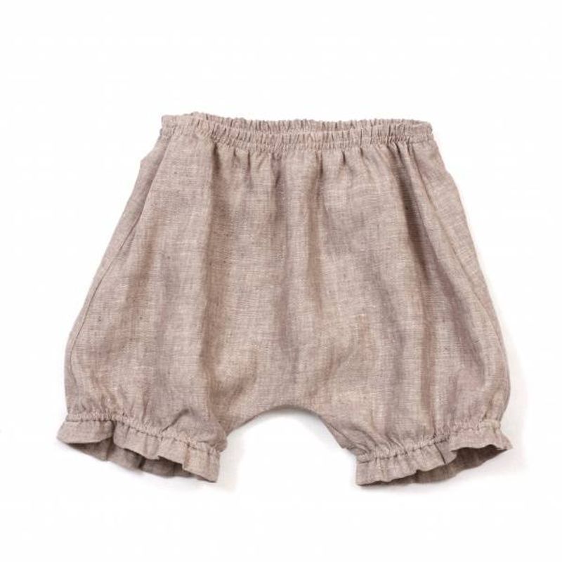 Huttelihut, lin shorts