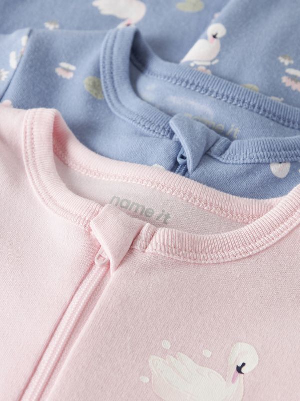 Name It Nightsuit 2P zip Swan
