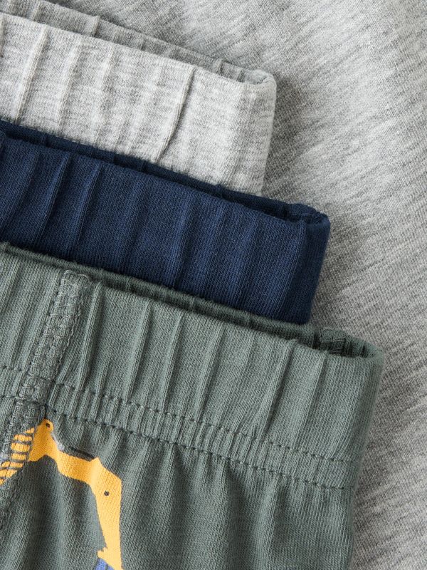 NAME IT 3-pk Boxershorts – Excavator/Urban Chic