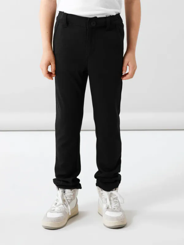 Name It Silas Comfort Pant - Black