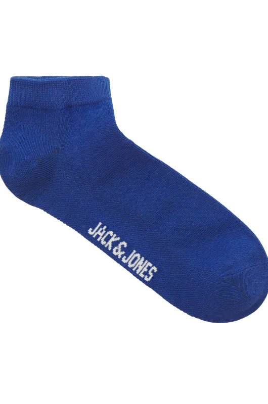 JacChester solid short socks 5 pack jnr - Stormy weather