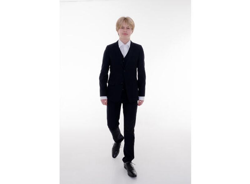 Philip junior Salto dress bukse - Marine