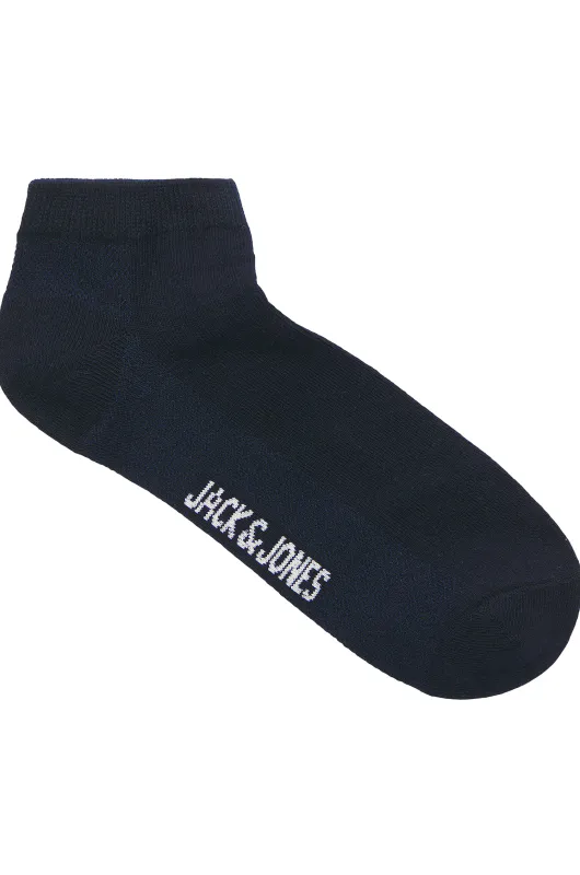 JacChester solid short socks 5 pack jnr - Stormy weather