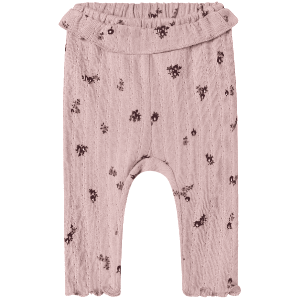 Hovedbilde NbFlower Legging - Burnished Lilac