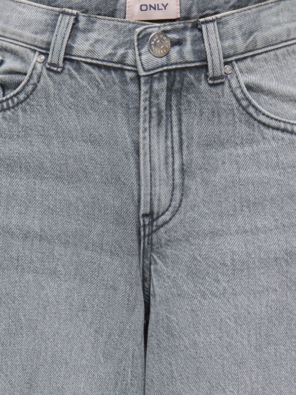Kids Only Lopez Wide Denim - Medium Grey