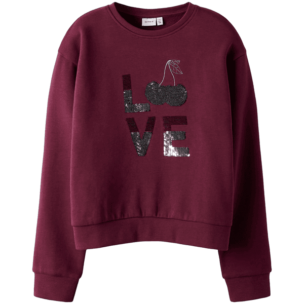 Hovedbilde NkfTekas ls Sweat - Burgundy