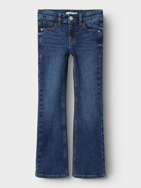Hovedbilde NkfPolly Skinny Boot Jeans 8245 - Dark Blue Denim