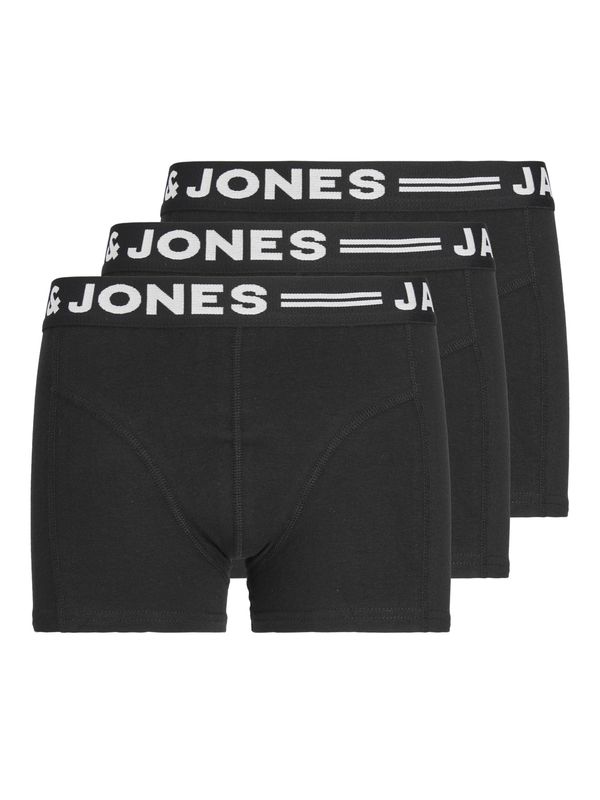 Jack & Jones jr Boxer 3-pk - Black