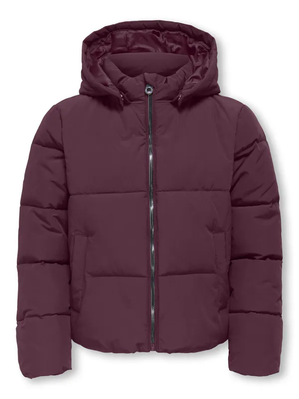 KogDolly Puffer Jacket - Mauve Wine 