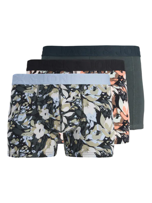 Hovedbilde JacJonah flower trunks 3 pack - Forest ...