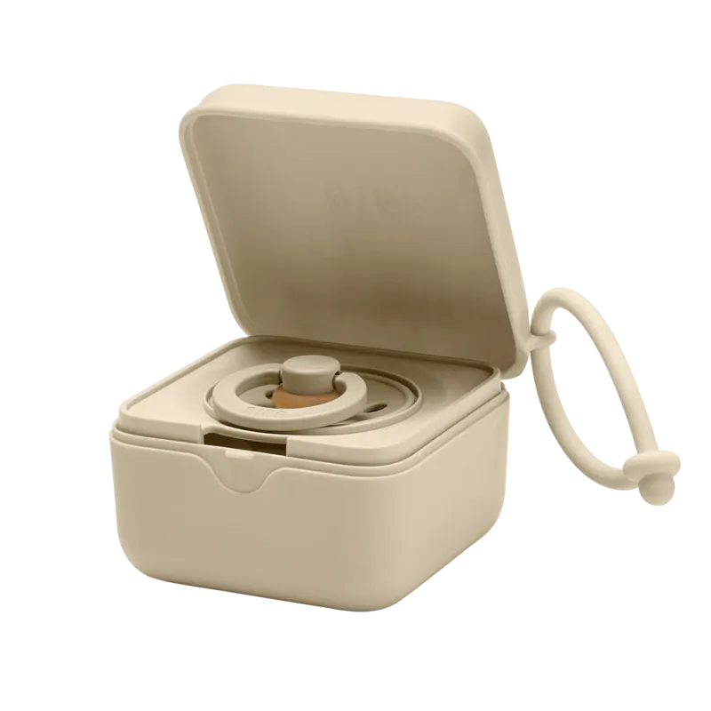 BIBS Pacifier Box - Vanilla