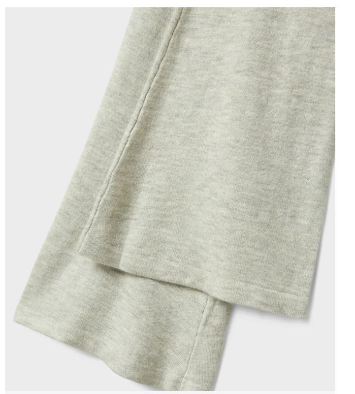 NkfNullaria Knitb Pant - Light Grey
