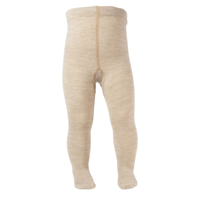 Safa Trille Ullstrømpebukse Beige