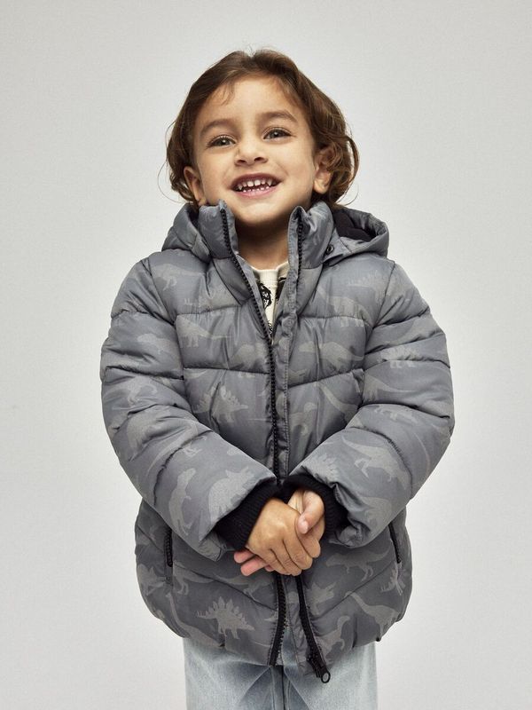 NmmMosan Puffer Jacket - Poppy Seed