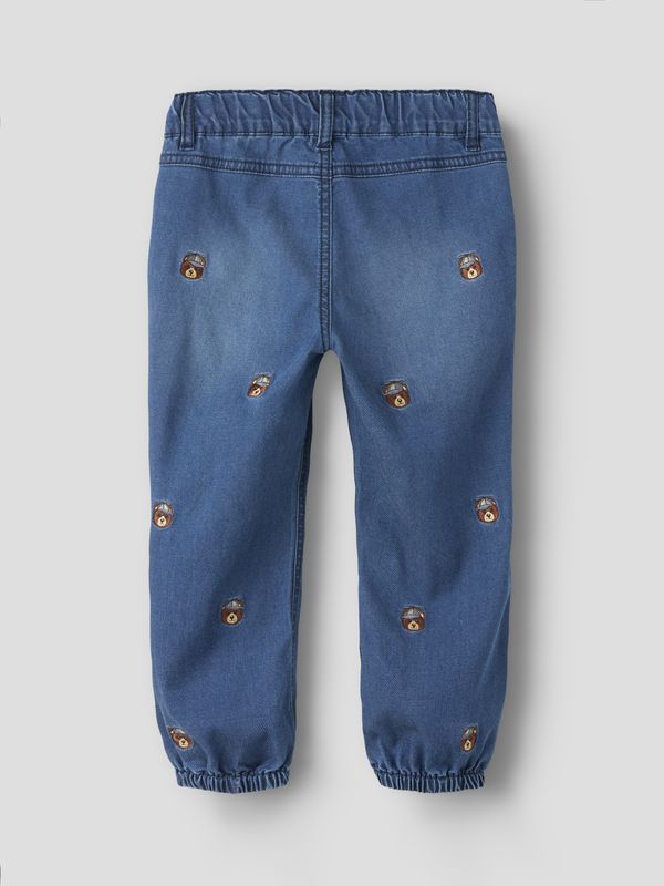 Name It Ben Baggy Jeans - Dark Blue Denim