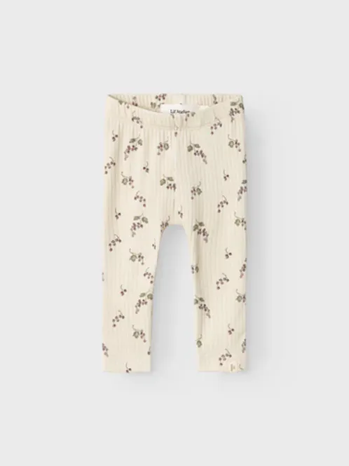 Hovedbilde NmfGio bie slim legging Lil - Birch Berries