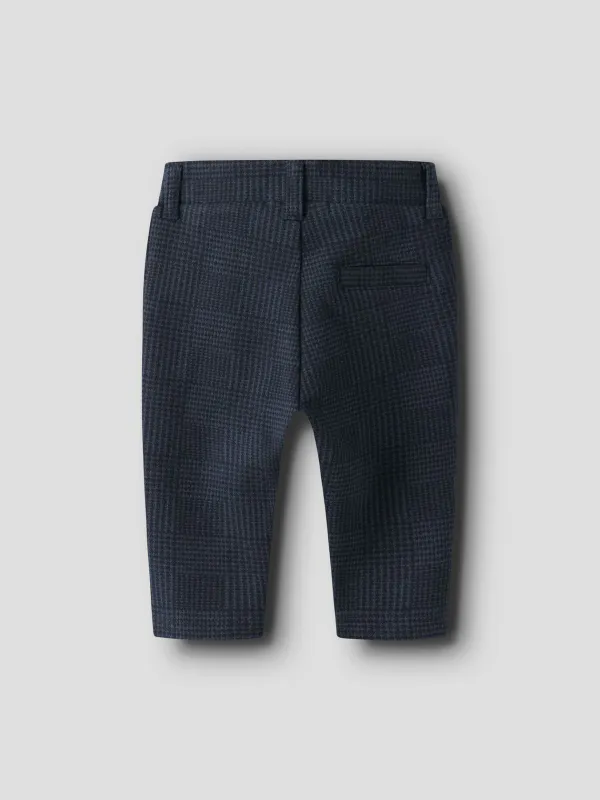 NbmRobino Comfy Pant - Navy Blazer / Check