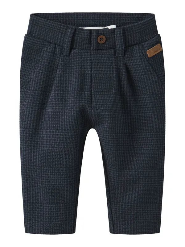 NbmRobino Comfy Pant - Navy Blazer / Check
