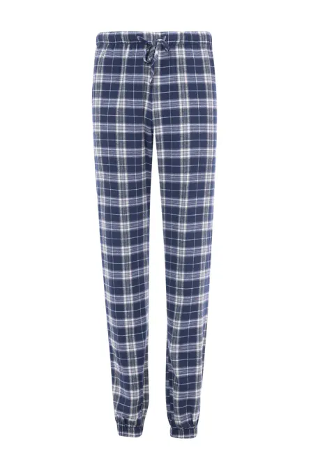 Hovedbilde Comfy Flanellbukse - Navy Offwhite