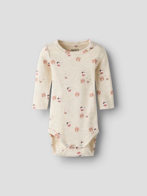 Hovedbilde Name It Tarlin ls Body - Peyote Melange