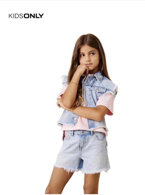 KogCobain s/l RW Rhineston - Light Blue