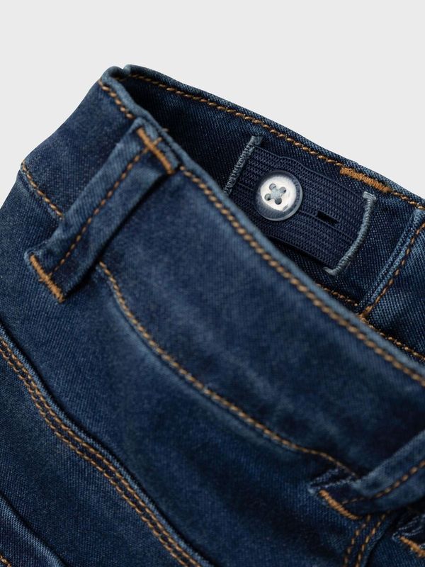 NmfSalli bootcut jeans - Dark Blue Denim