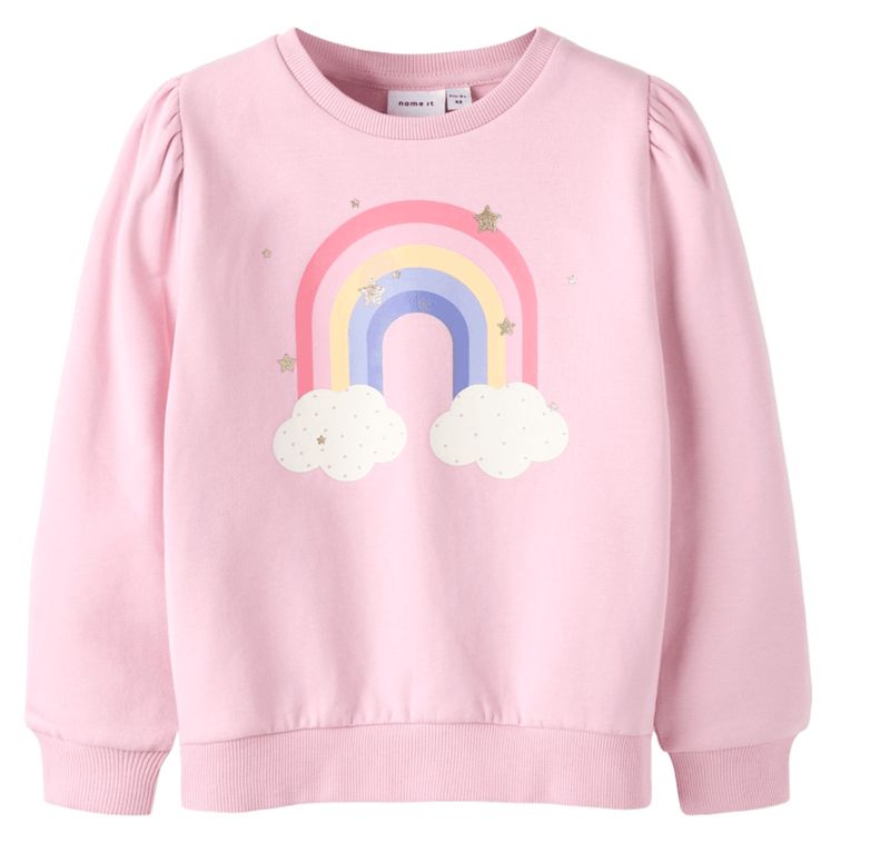NmfLina ls Sweat - Cameo Pink