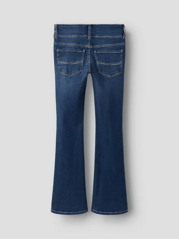 NkfPolly Bootcut 6002 jeans - Dark Blue