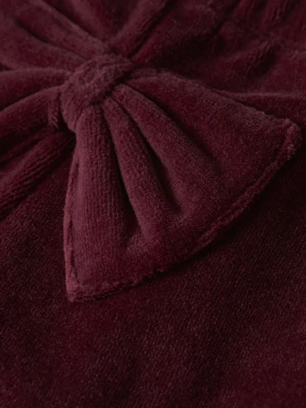 NbfRoxy velour Legging - Burgundy