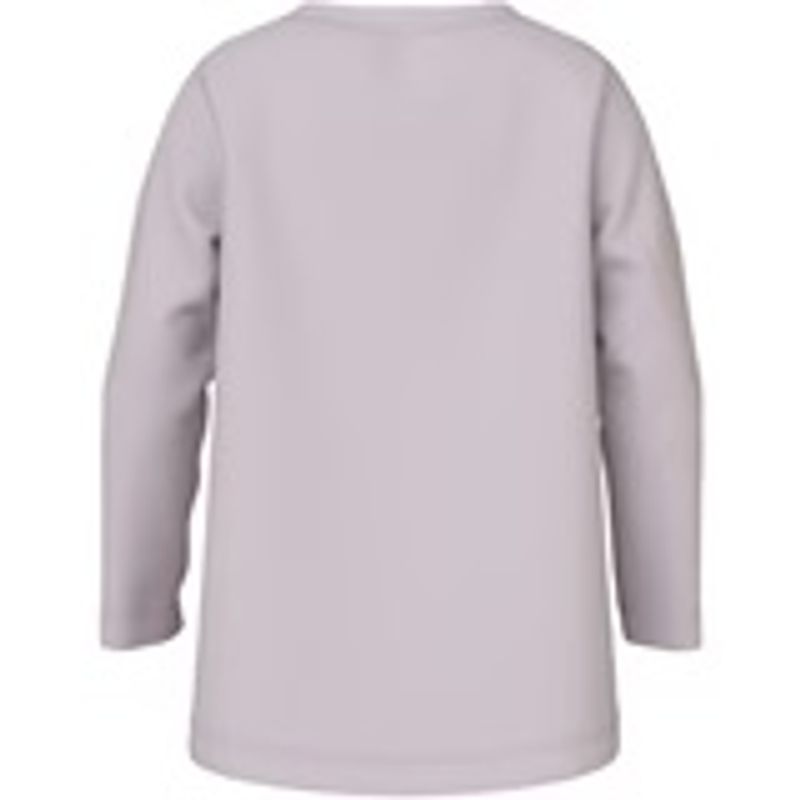 Name It Violet Ls Topp - Lilac Marble